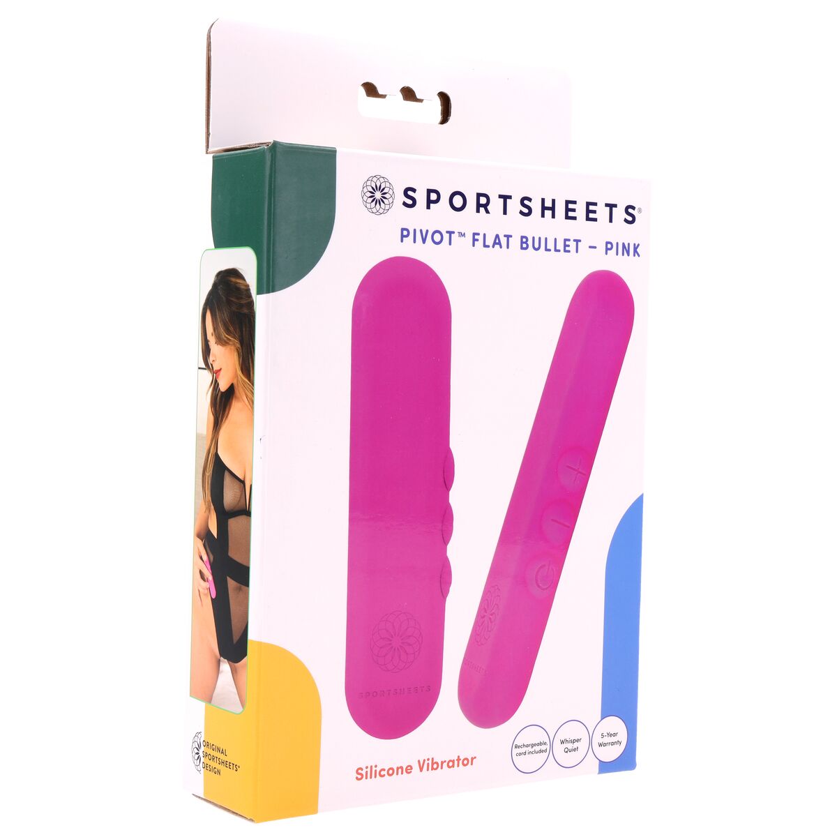 Bala Vibradora Sportsheets Pivot Rosa